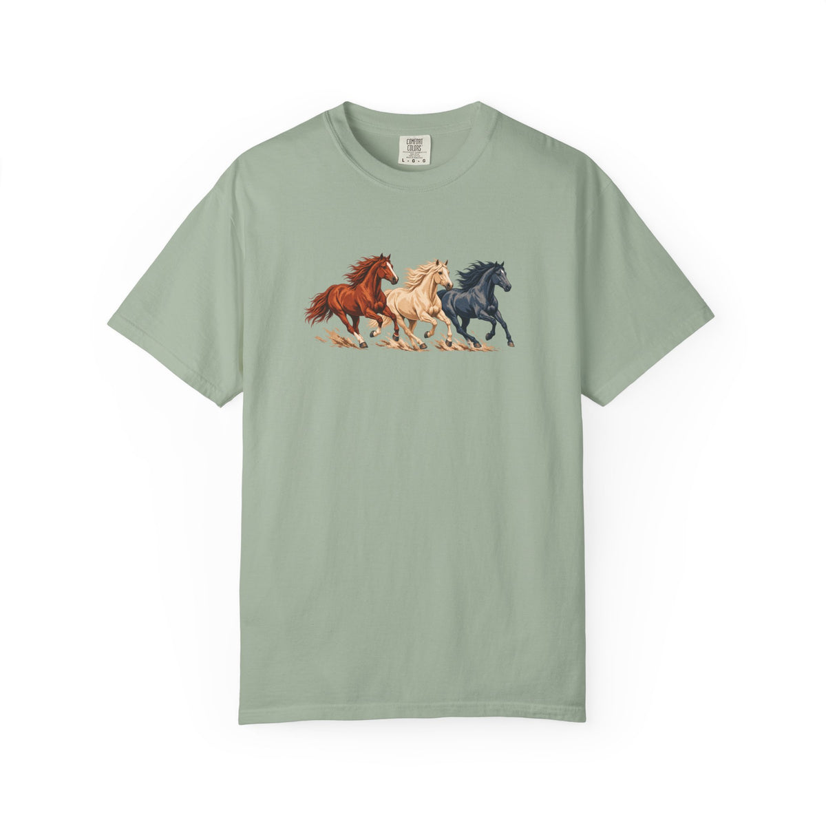 Running Horses Western Tee by Cowboy Culture