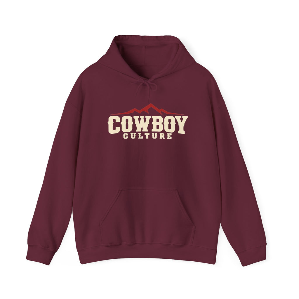 Mountain Lettering Hoodie — Cowboy Culture product view