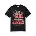 Girl Loves Horses Women's Tee — product view 2