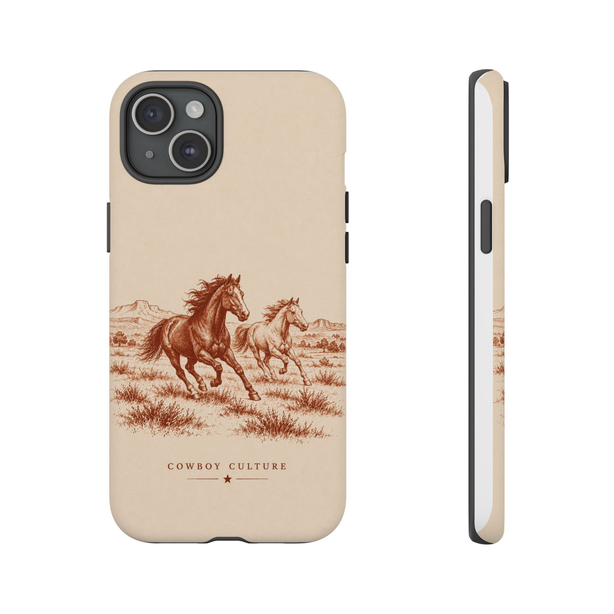 Cowboy Culture Horse Phone Case — iPhone 15 Plus / Matte