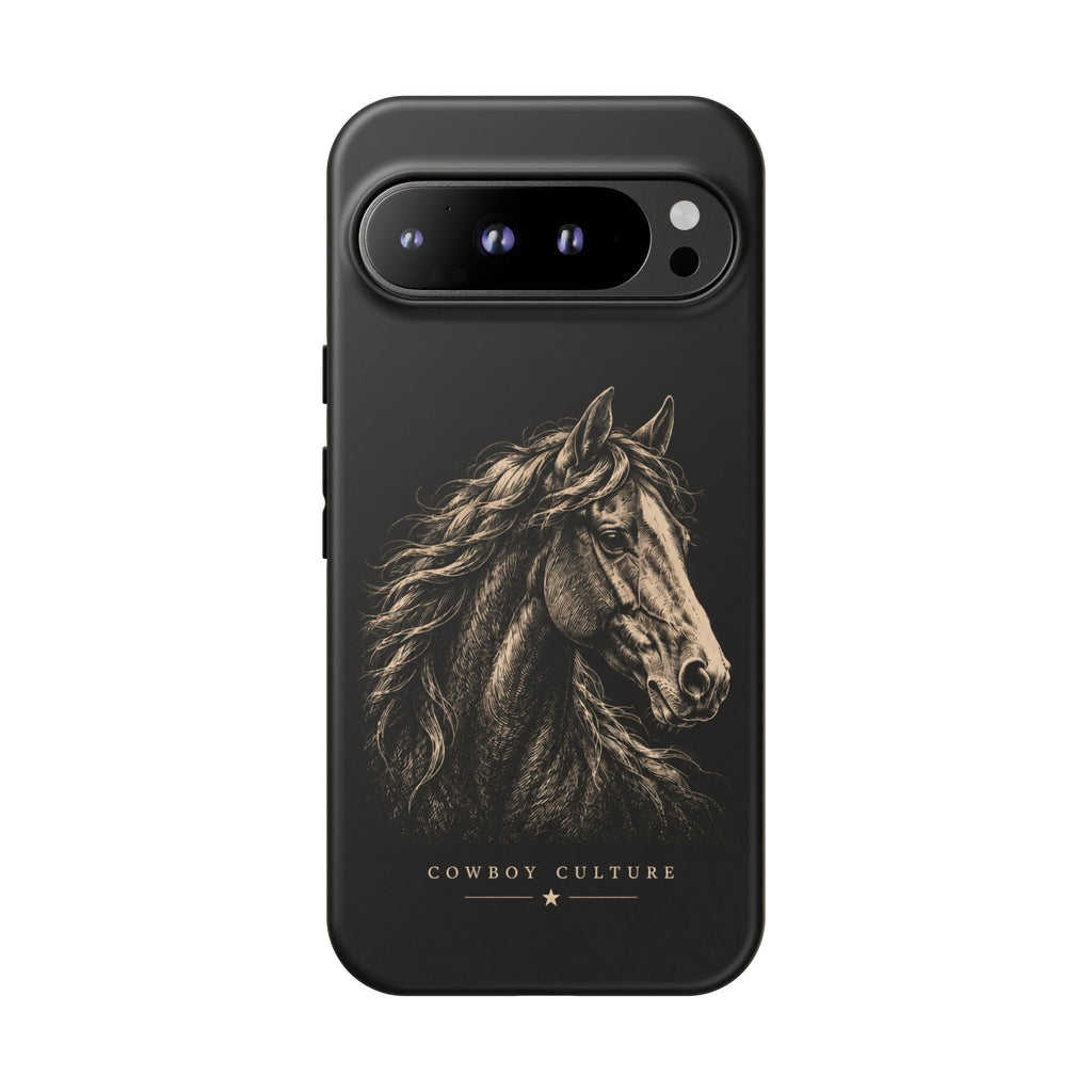 Cowboy Culture Horse Tough Phone Case — Google Pixel 9 Pro XL / Matte