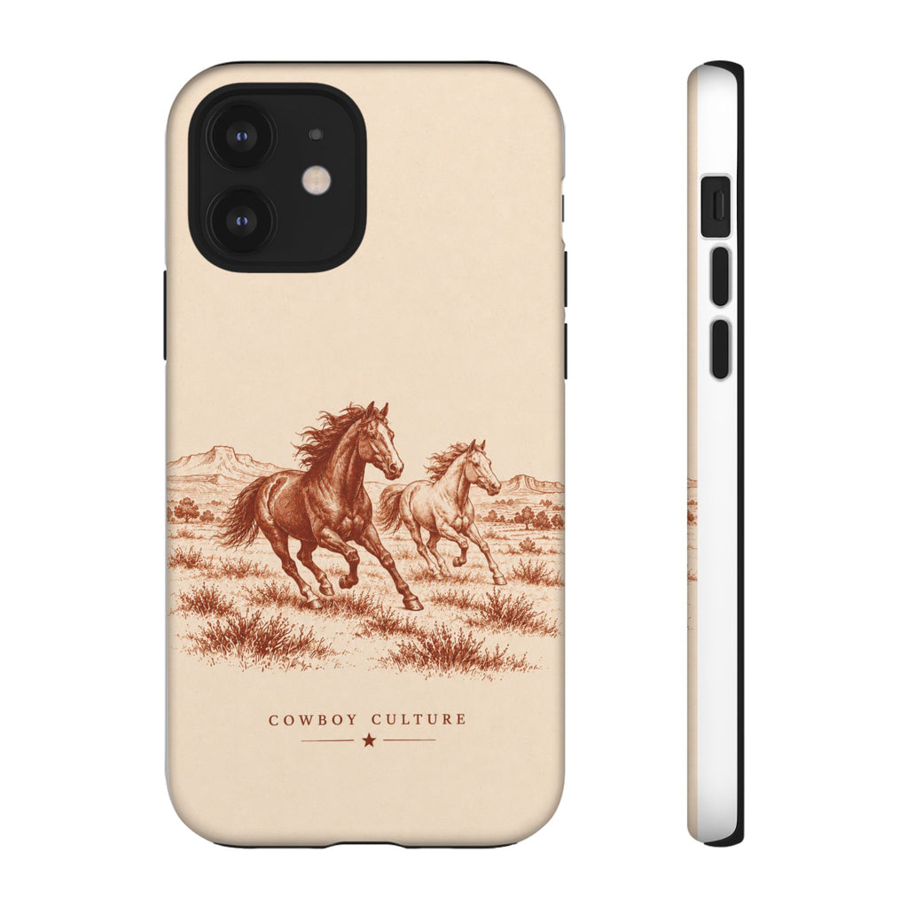 Cowboy Culture Horse Phone Case — iPhone 12 / Matte