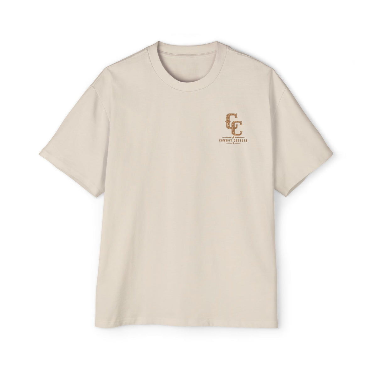 Cowboy Culture See You Out Bush country camping tee — apparel mockup