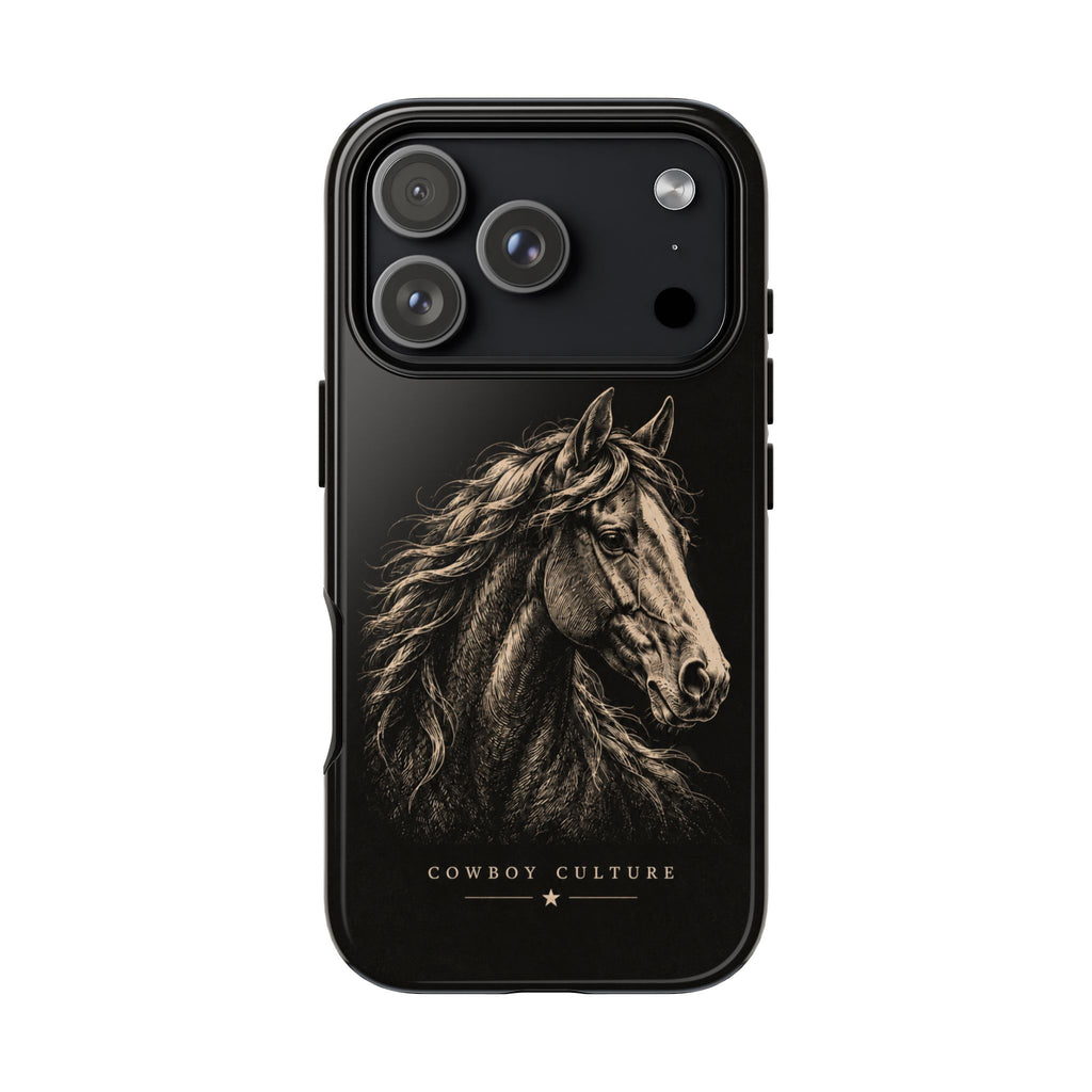 Cowboy Culture Horse Tough Phone Case — iPhone 17 Pro / Glossy