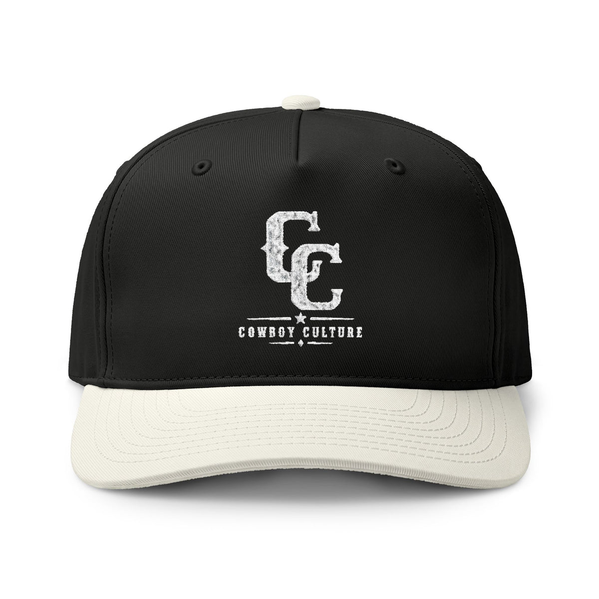 Cowboy Culture Two-Tone CC western cap — alternate product view