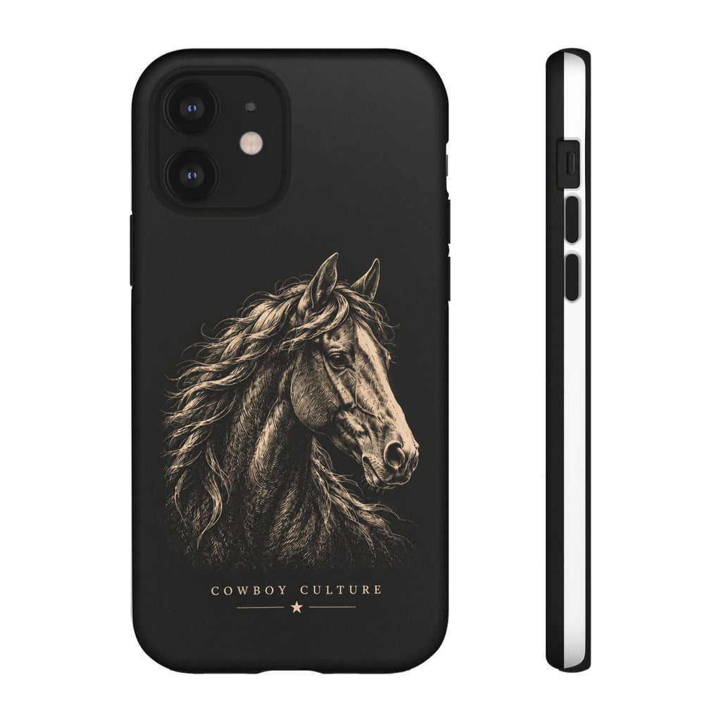 Cowboy Culture Horse Tough Phone Case — iPhone 12 / Matte