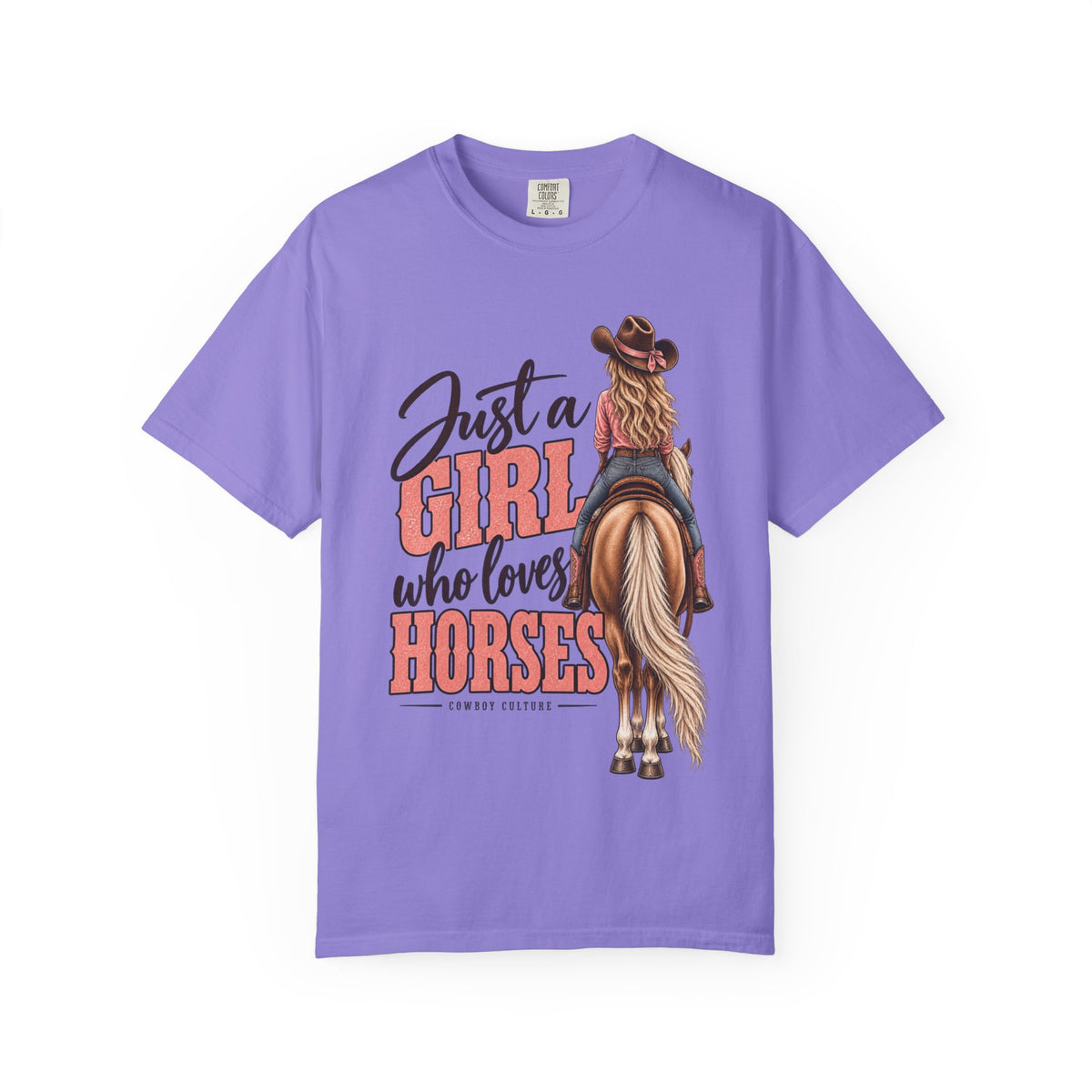 Girl & Her Horses Women's Tee — product view 3