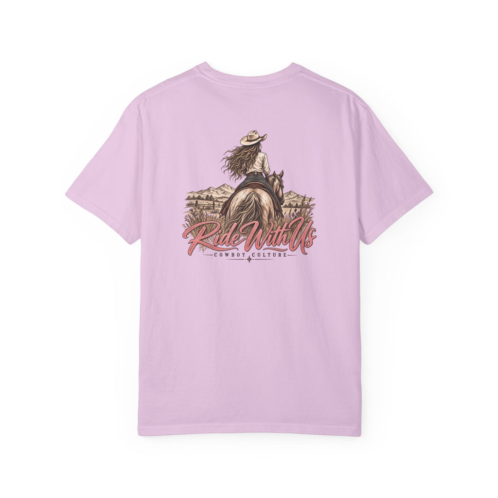 Ride With Us Cowgirl T-Shirt — product view 4