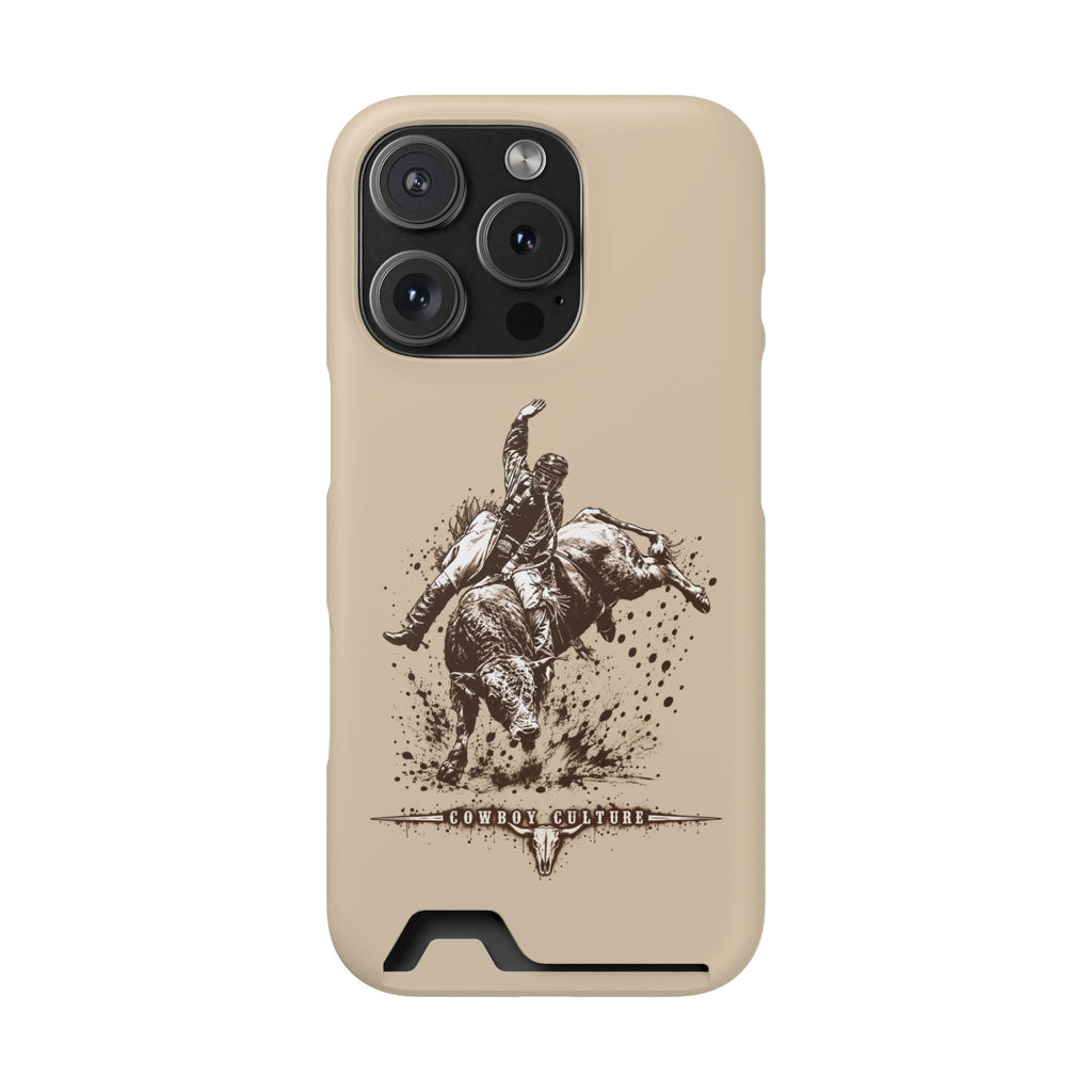 Bull Riding Tough Phone Case — Additional Models — iPhone 16 Pro / Matte