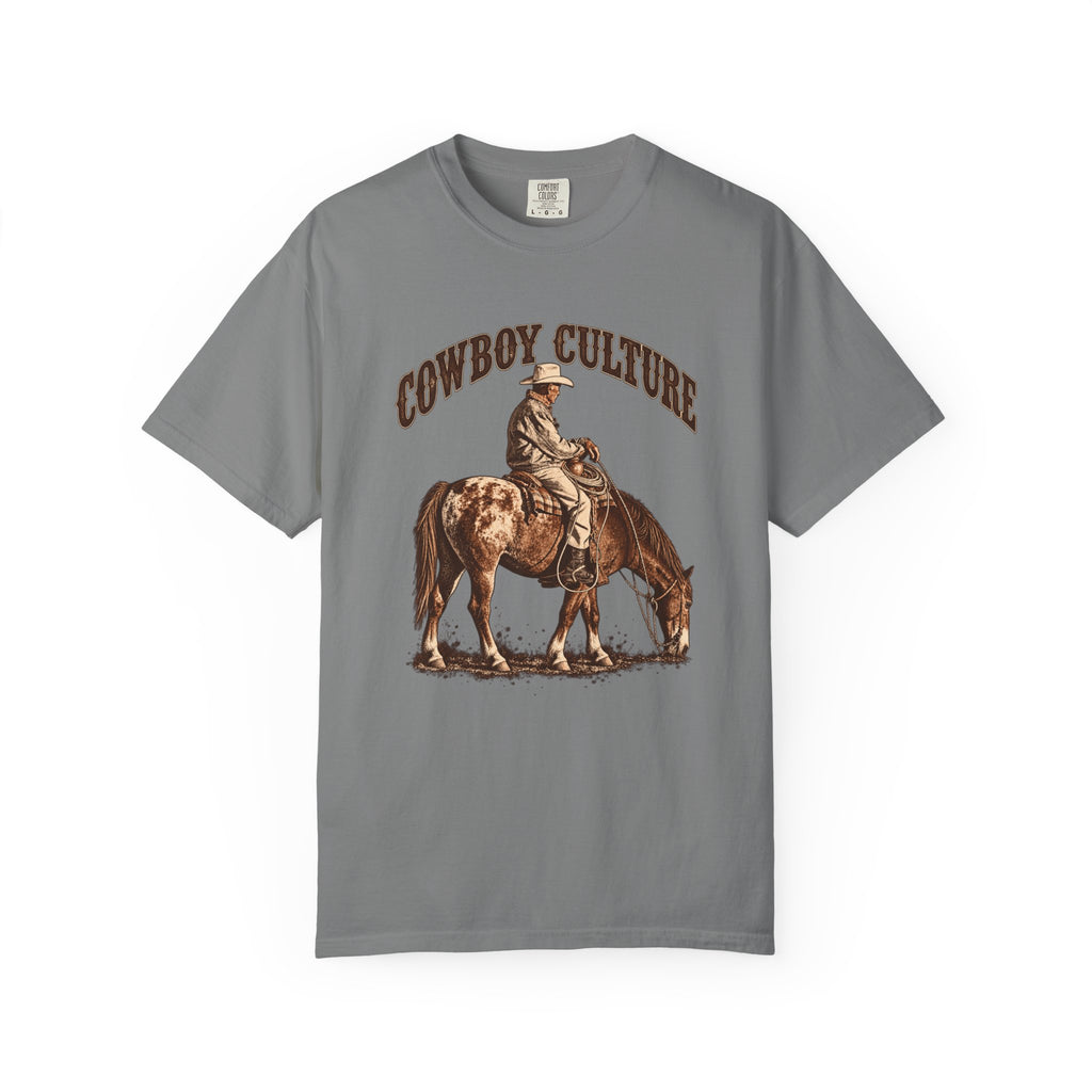 Vintage Western Rider Tee cowboy and horse artwork