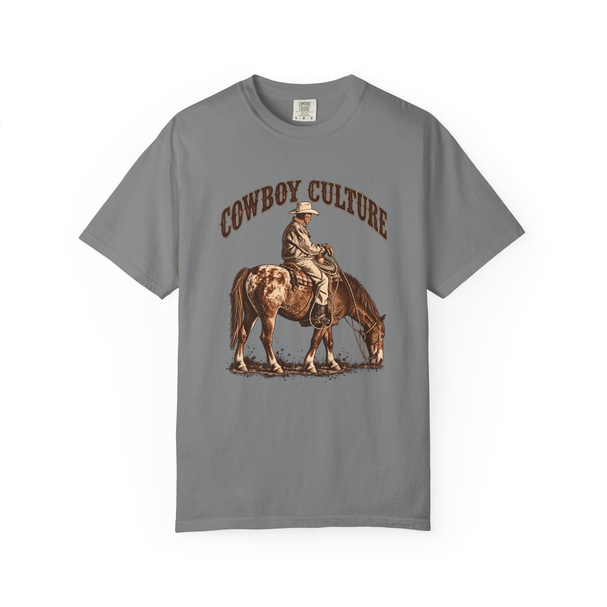 Vintage Western Rider Tee cowboy and horse artwork