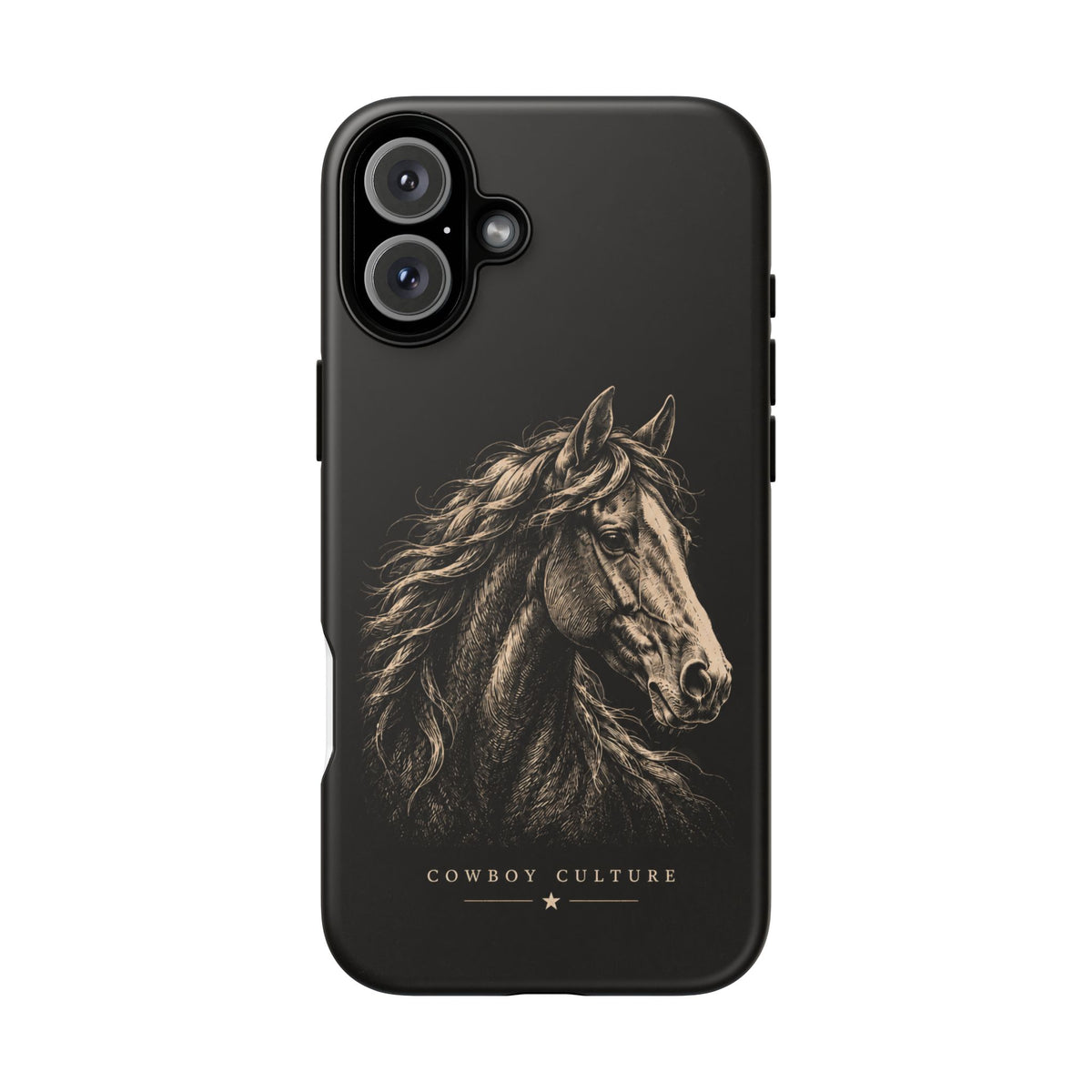 Cowboy Culture Horse Tough Phone Case — iPhone 16 Plus / Matte