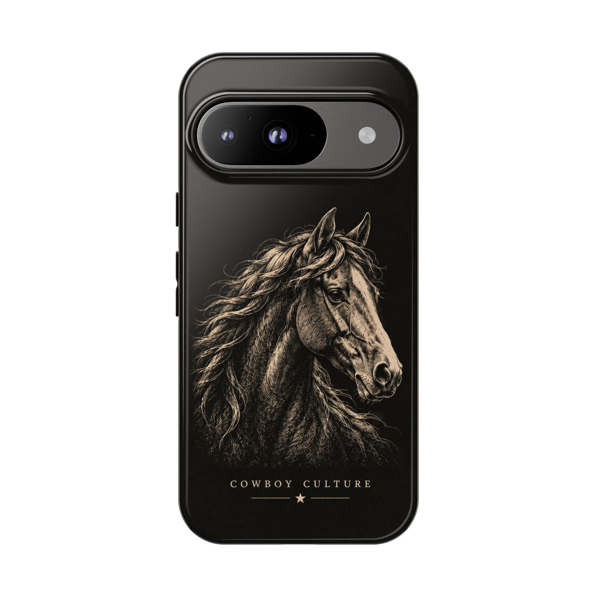 Cowboy Culture Horse Tough Phone Case — Google Pixel 9 / Glossy