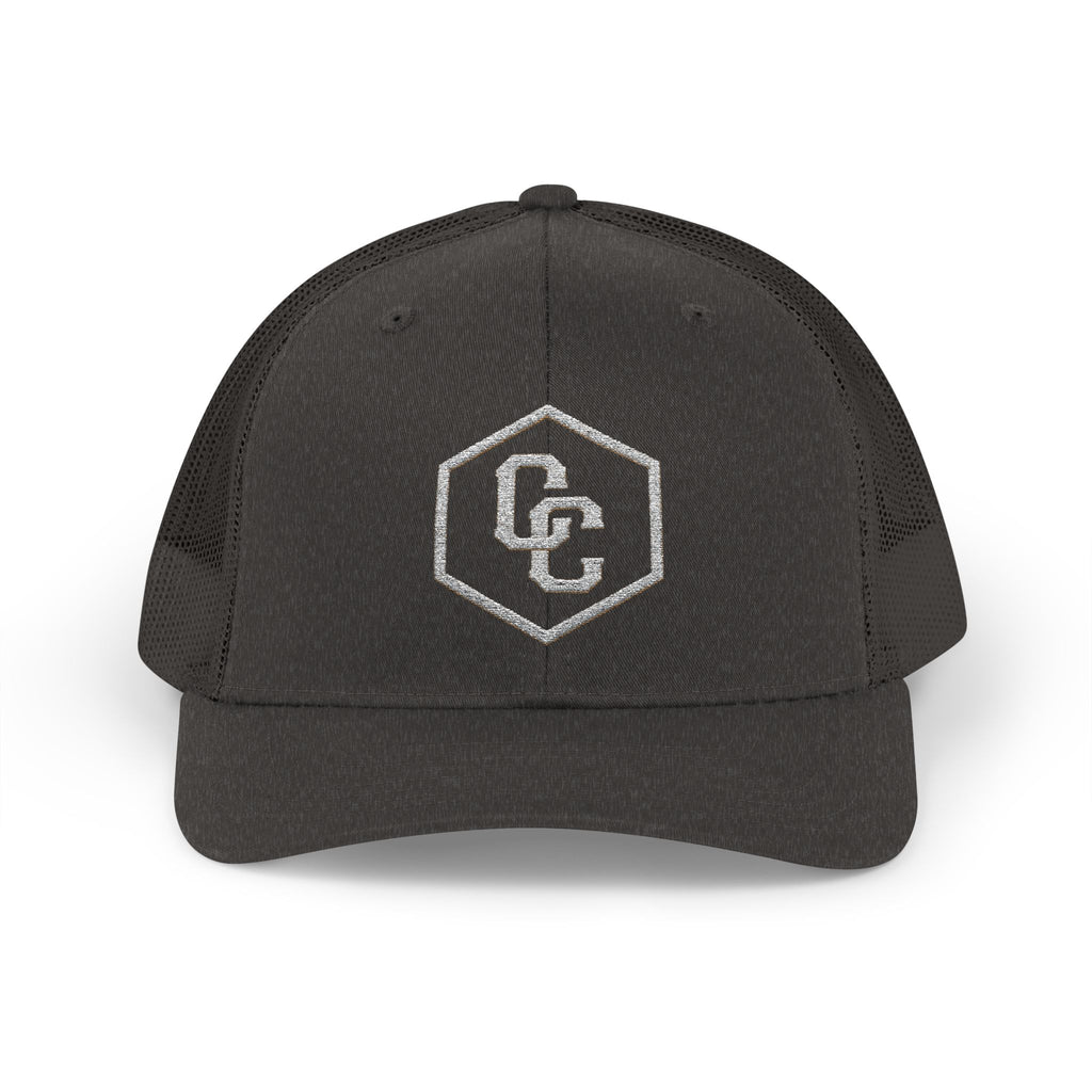 Cowboy Culture mesh embroidered western trucker cap — product view