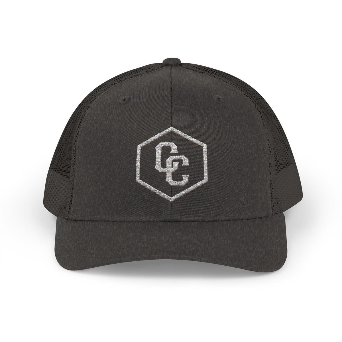 Cowboy Culture mesh embroidered western trucker cap — product view
