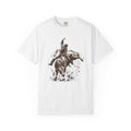 Cowboy Culture Bull Rider Tee in white