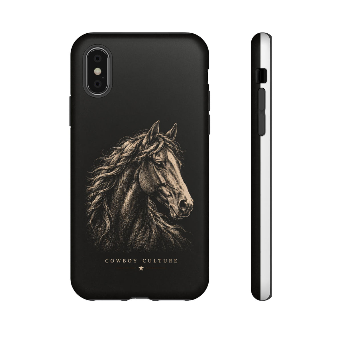 Cowboy Culture Horse Tough Phone Case — iPhone X / Matte