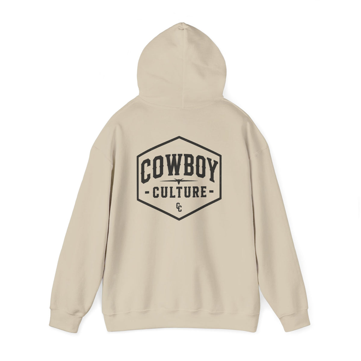 Cowboy Culture Vintage Western unisex hoodie — product view