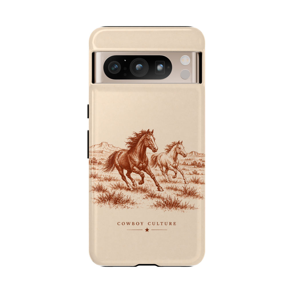 Cowboy Culture Horse Phone Case — Google Pixel 8 Pro / Glossy
