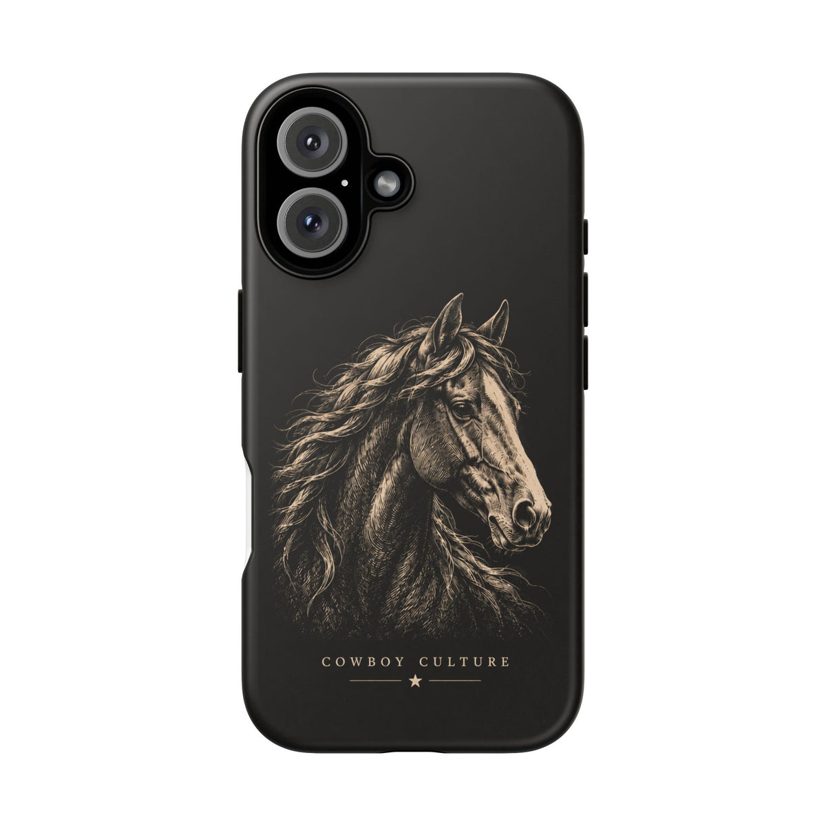 Cowboy Culture Horse Tough Phone Case — iPhone 16 / Matte