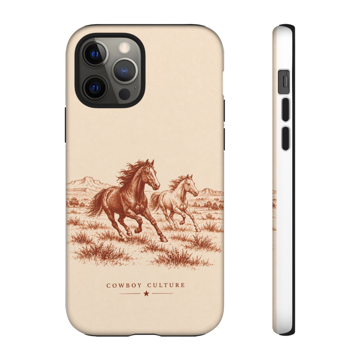 Cowboy Culture Horse Phone Case — iPhone 12 Pro / Matte