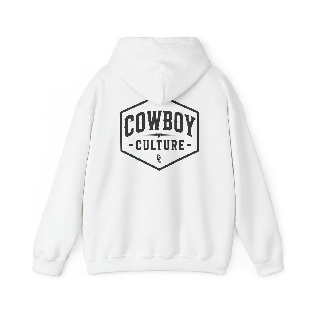 Cowboy Culture Vintage Western unisex hoodie — product view
