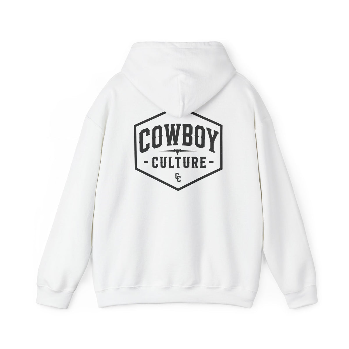 Cowboy Culture Vintage Western unisex hoodie — product view