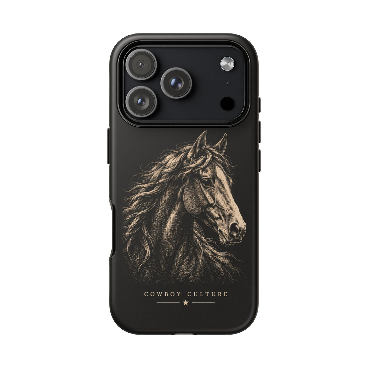 Cowboy Culture Horse Tough Phone Case — iPhone 18 Pro / Matte