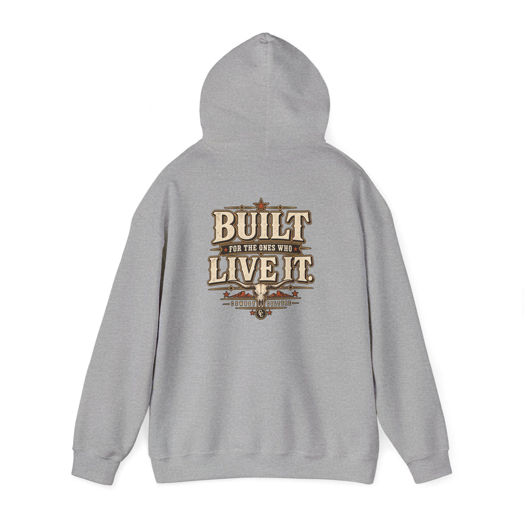 Cowboy Culture Classic western hoodie — apparel mockup