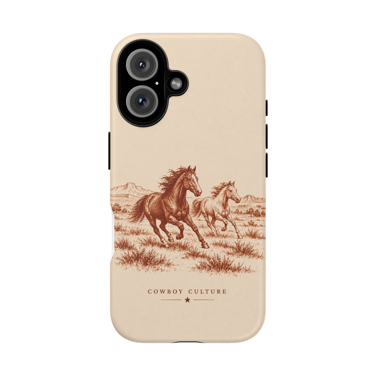 Cowboy Culture Horse Phone Case — iPhone 16 / Matte