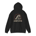 Cowboy Culture Western Horse Hoodie in black