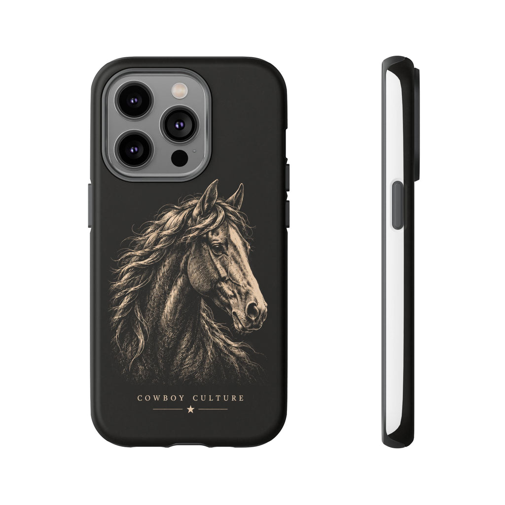 Cowboy Culture Horse Tough Phone Case — iPhone 14 Pro / Matte