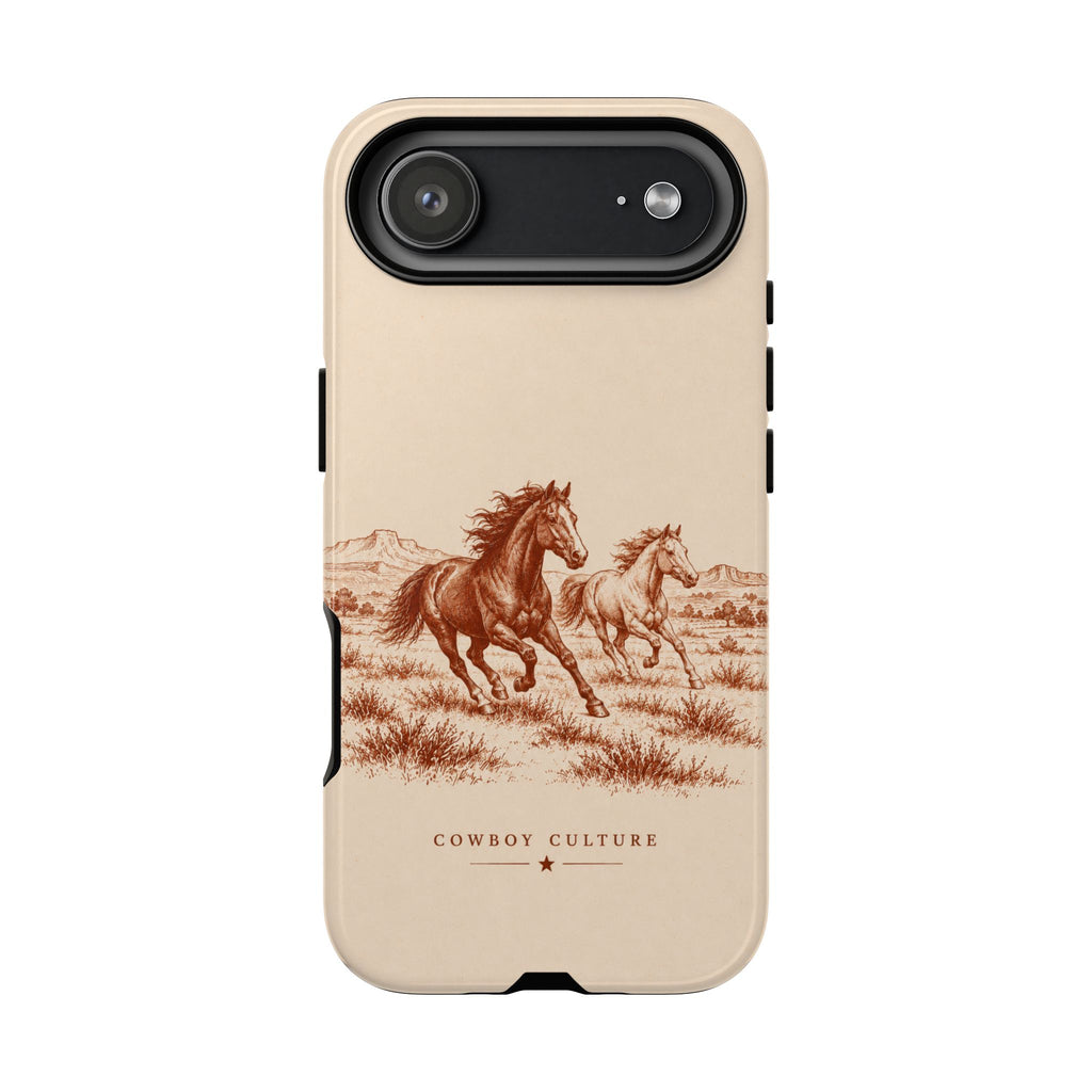Cowboy Culture Horse Phone Case — iPhone 17 Air / Glossy