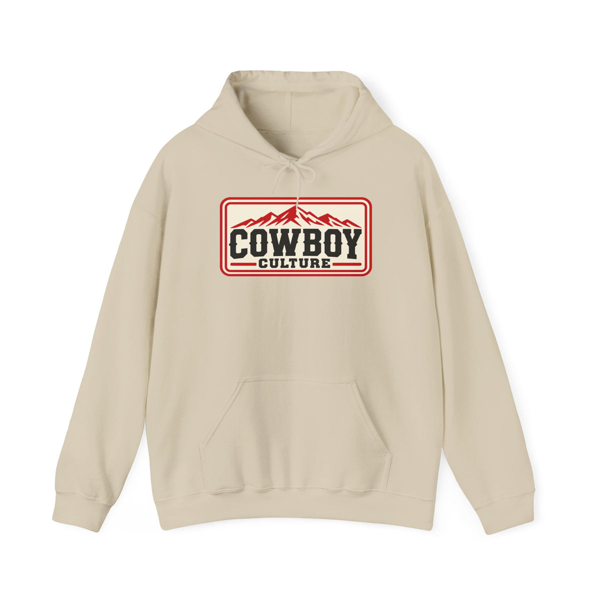 Mountain Badge Hoodie — Cowboy Culture product view