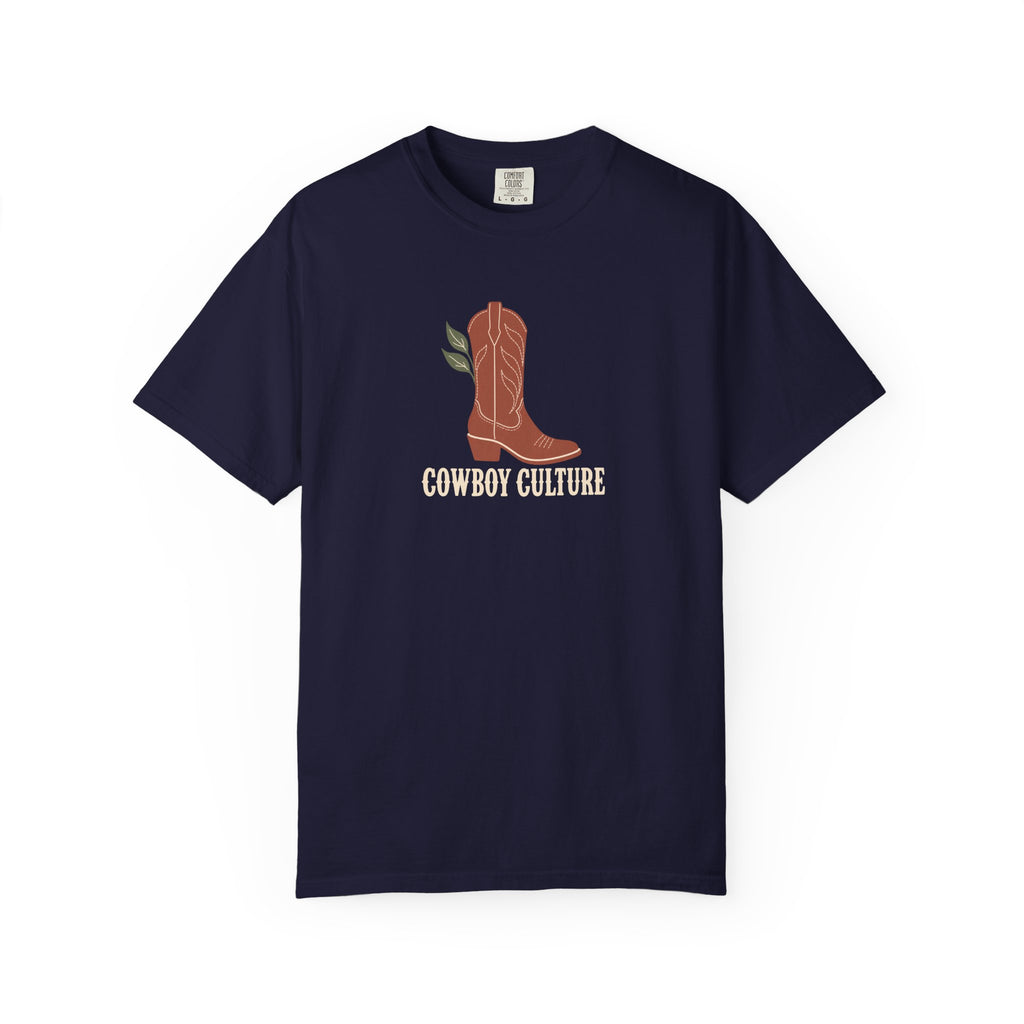 Cowboy boot western graphic tee