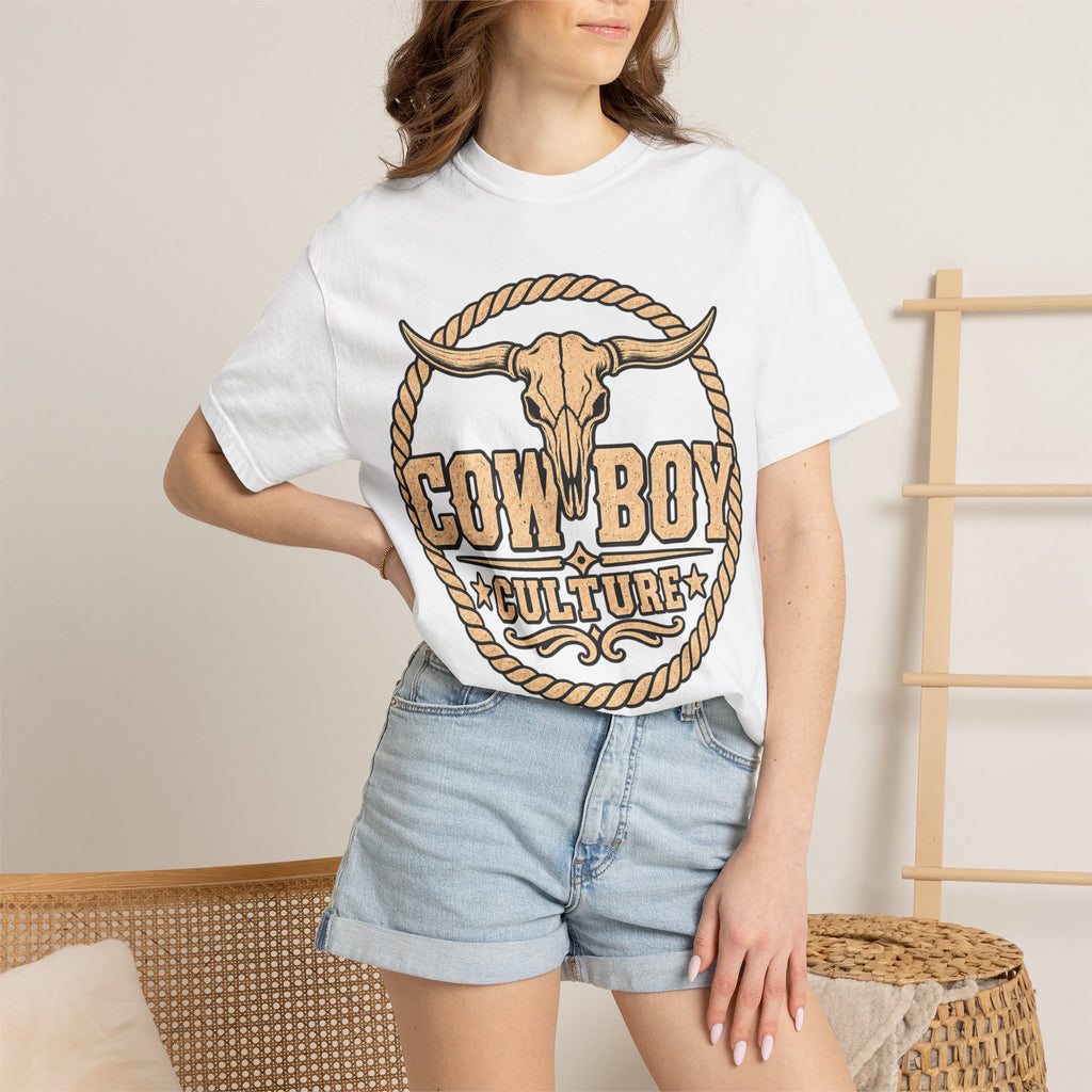 Cowboy Culture Rope Skull Tee — product view 5