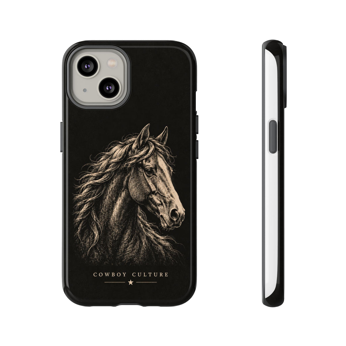 Cowboy Culture Horse Tough Phone Case — iPhone 14 / Glossy