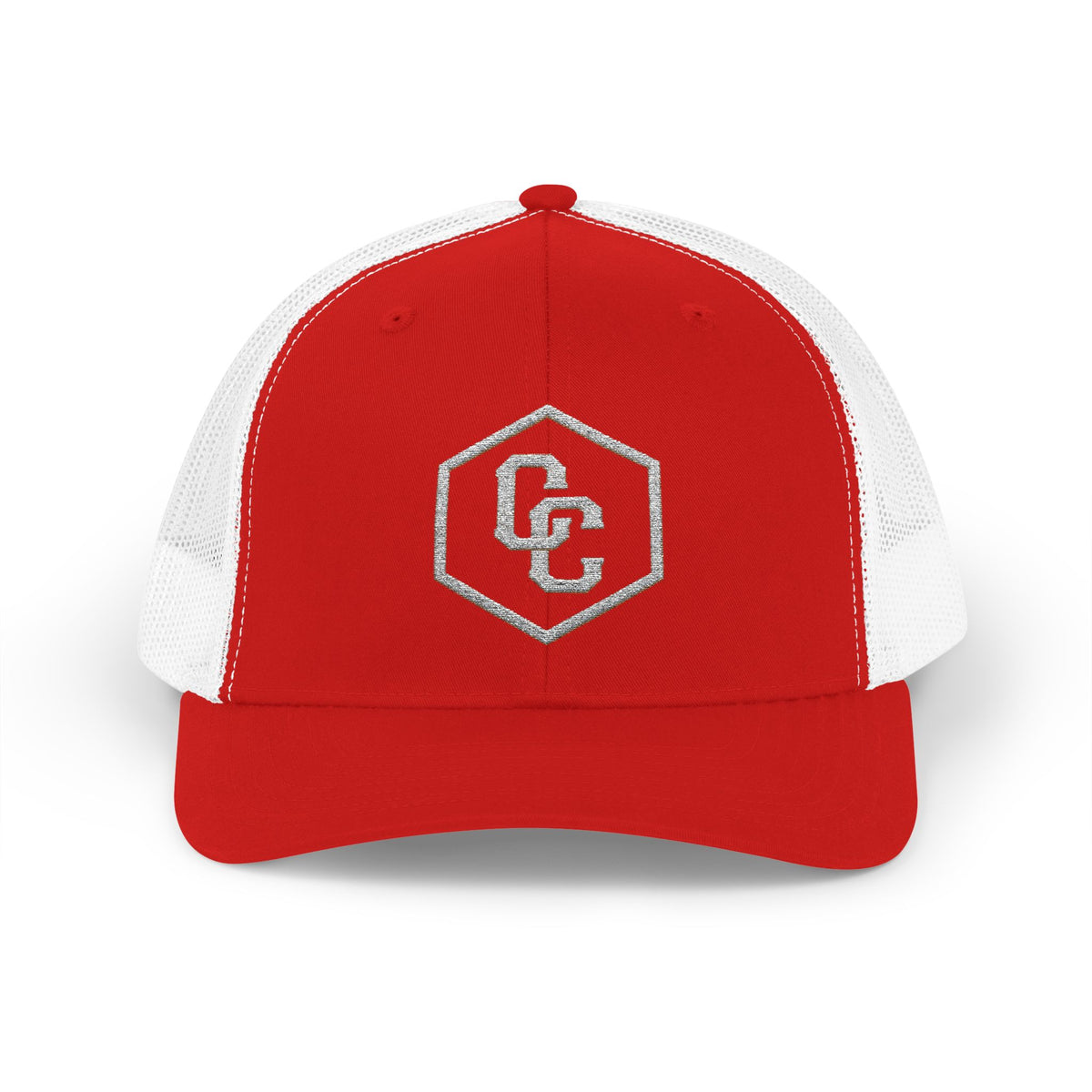 Cowboy Culture mesh embroidered western trucker cap — product view