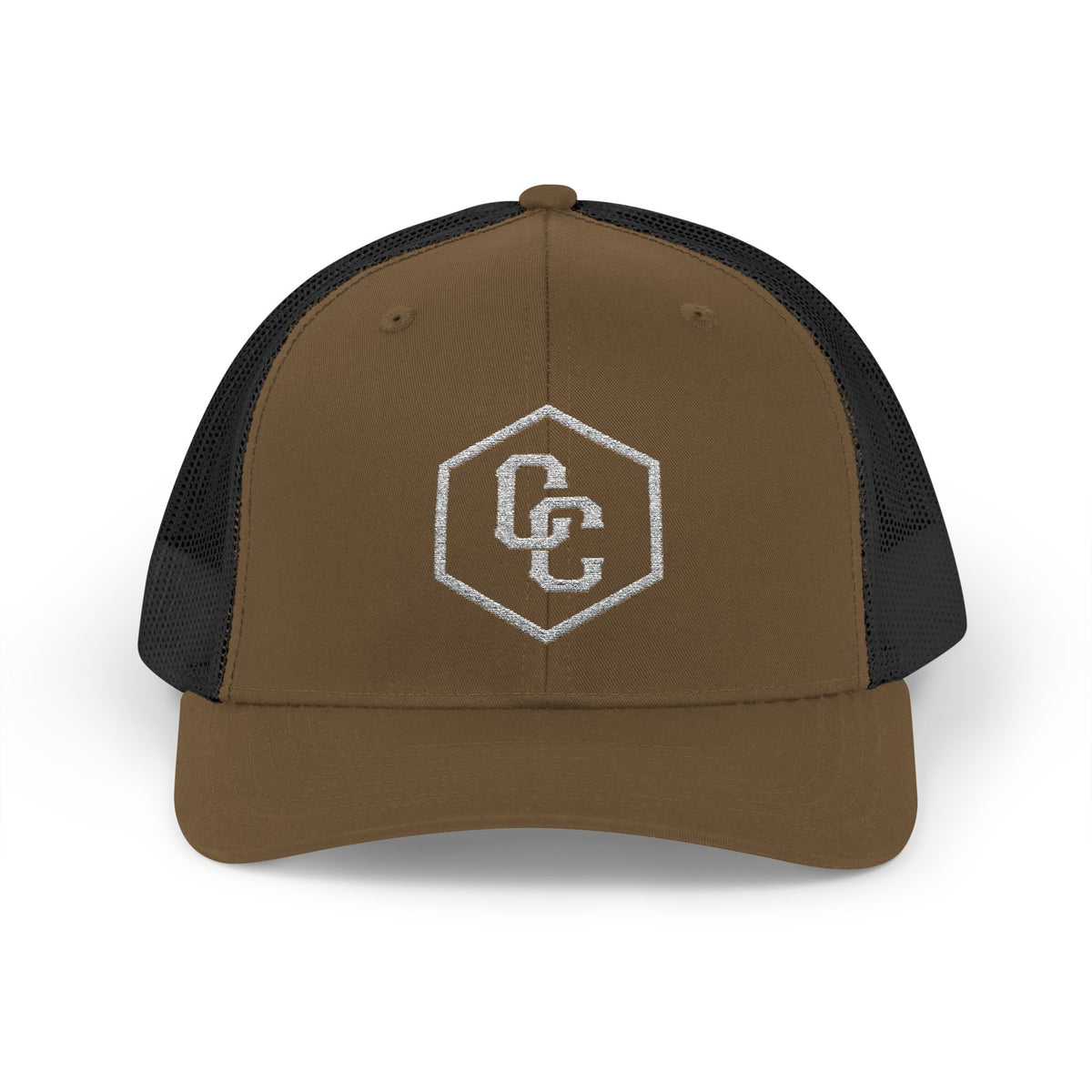 Cowboy Culture mesh embroidered western trucker cap — product view