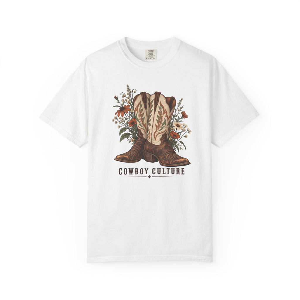 Cowgirl Culture Boots and Wildflowers Tee