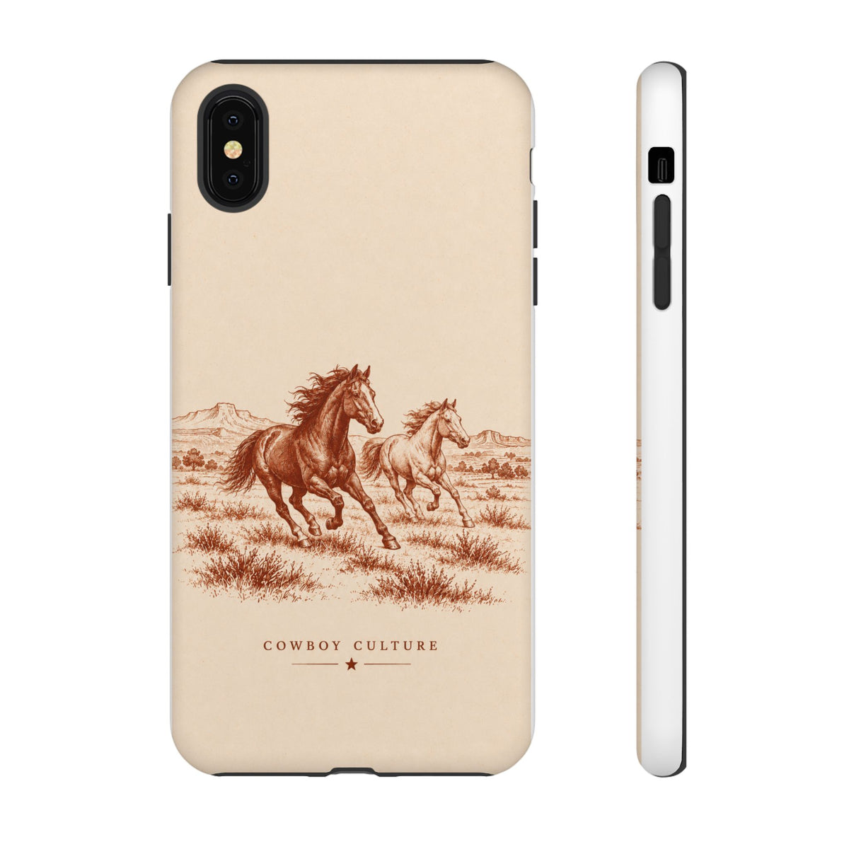 Cowboy Culture Horse Phone Case — iPhone XS MAX / Matte