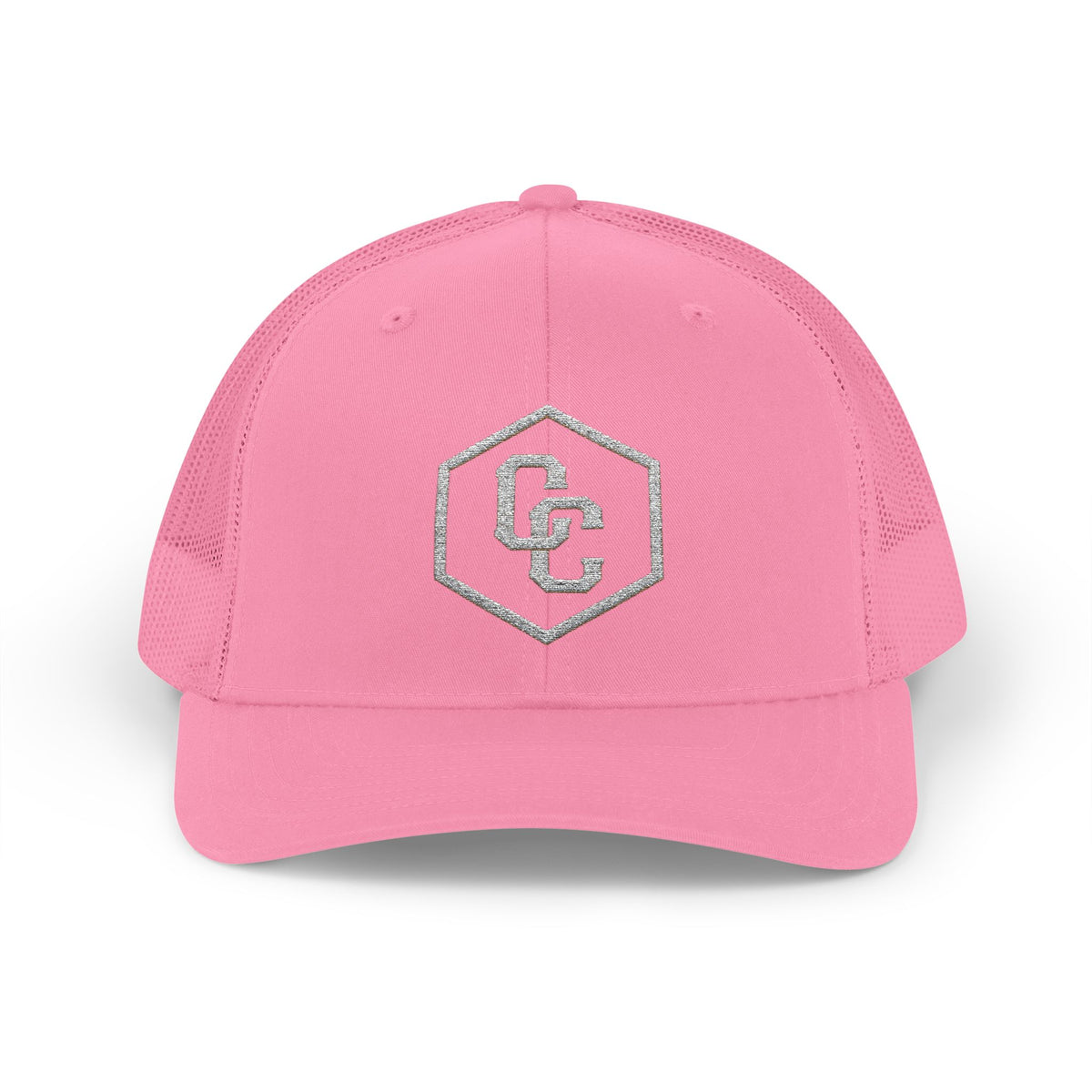 Cowboy Culture mesh embroidered western trucker cap — product view