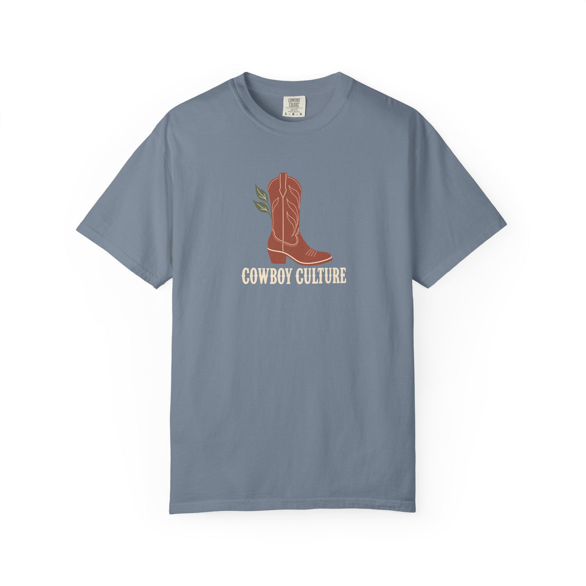 Cowboy Culture garment-dyed western tee