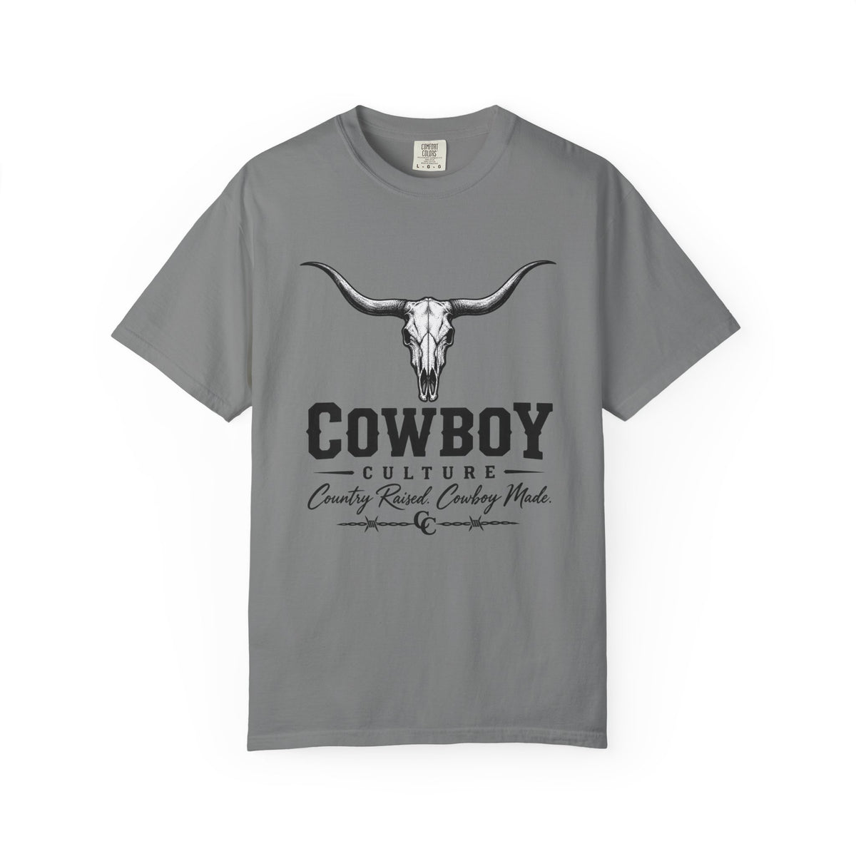 Cowboy Culture longhorn skull western t-shirt