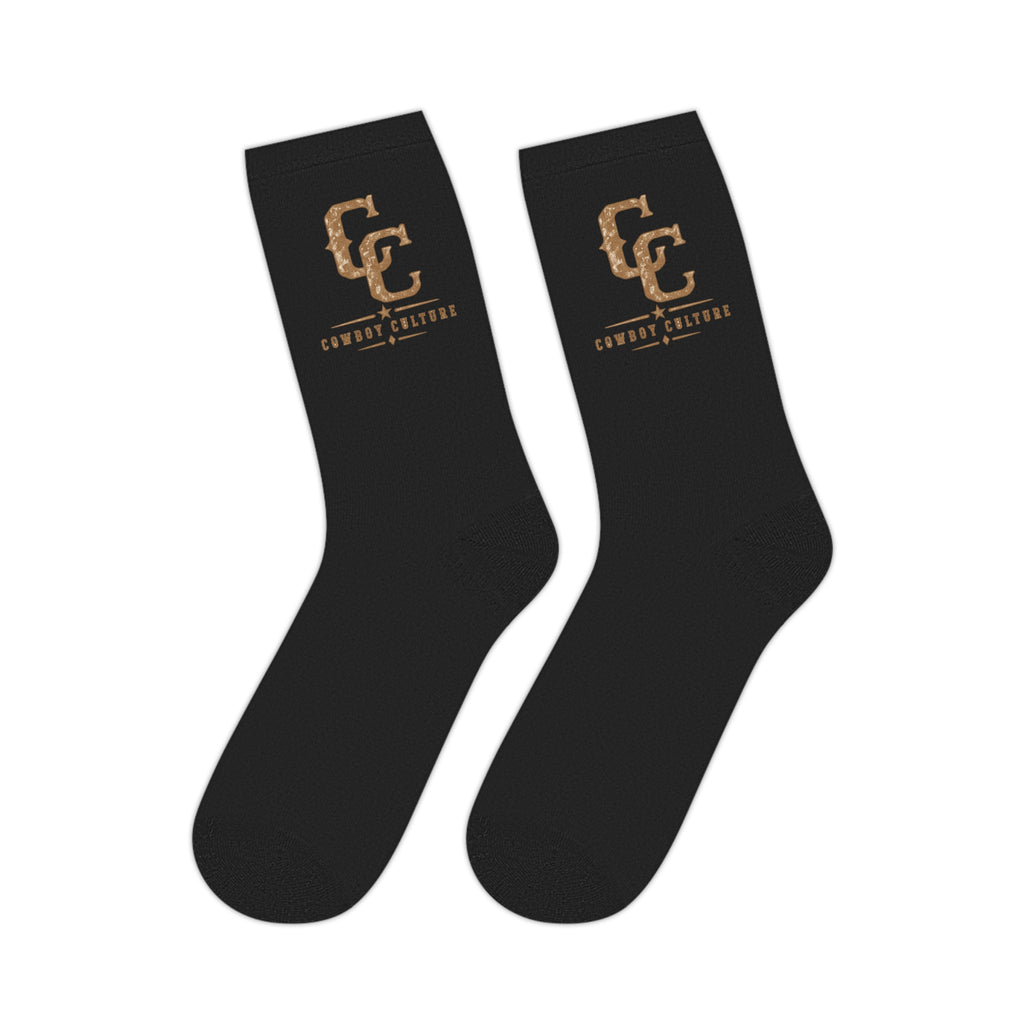 Cowboy Culture cowboy hat western crew socks