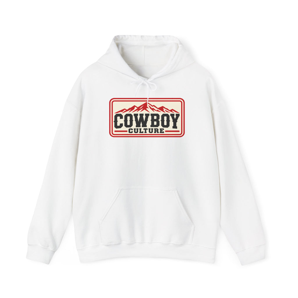 Mountain Badge Hoodie — Cowboy Culture product view