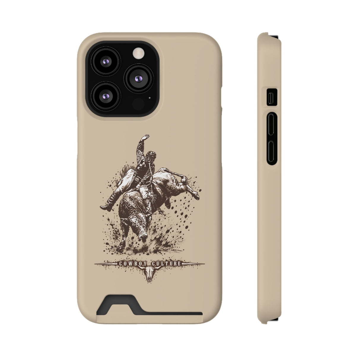 Bull Riding Tough Phone Case — Additional Models — iPhone 13 Pro / Matte