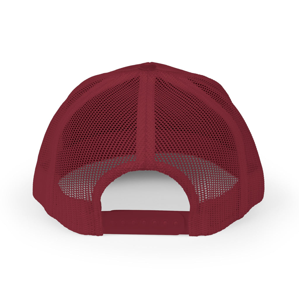 Cowboy Culture mesh embroidered western trucker cap — detail view