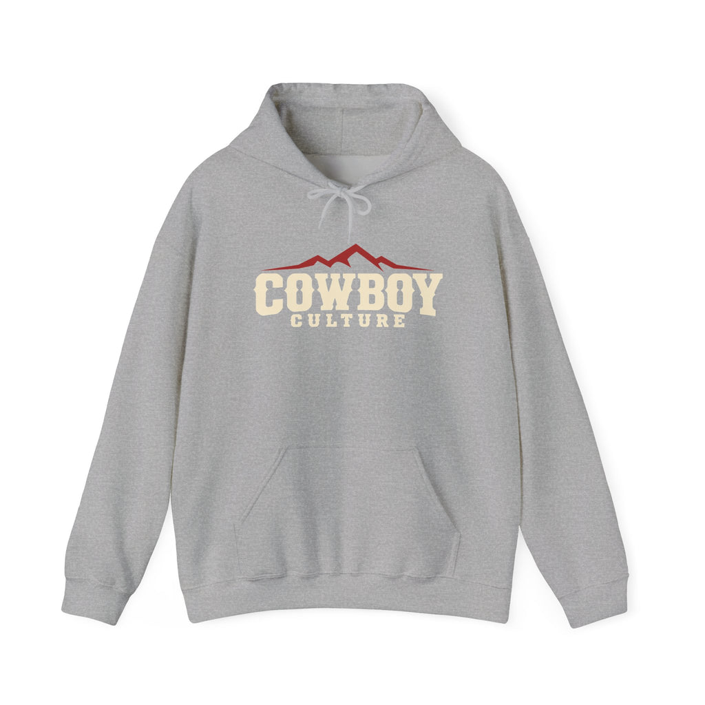 Mountain Lettering Hoodie — Cowboy Culture product view