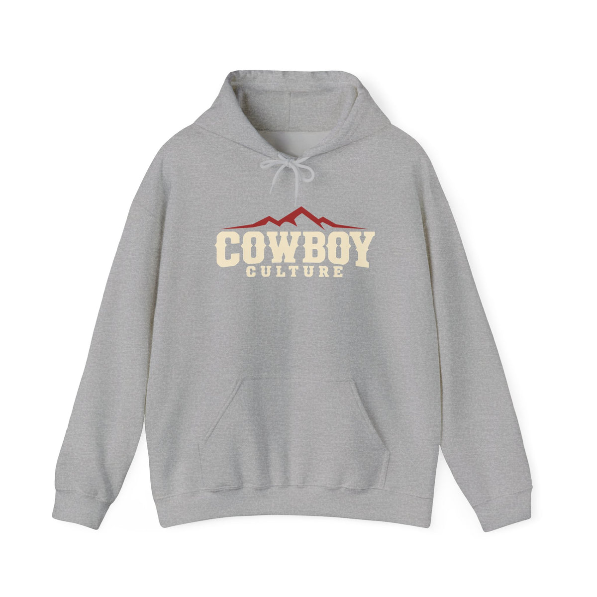 Mountain Lettering Hoodie — Cowboy Culture product view